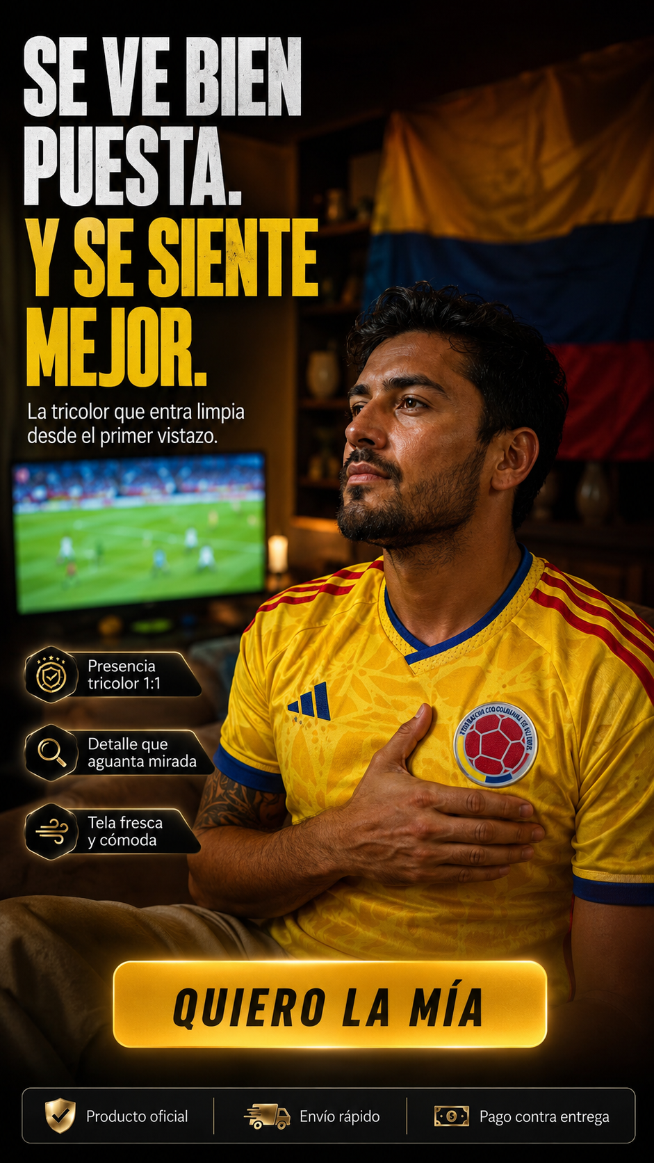 Camiseta Colombia Mundial