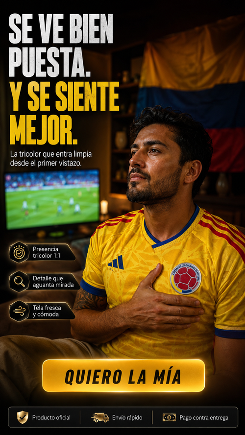 Camiseta Colombia Mundial