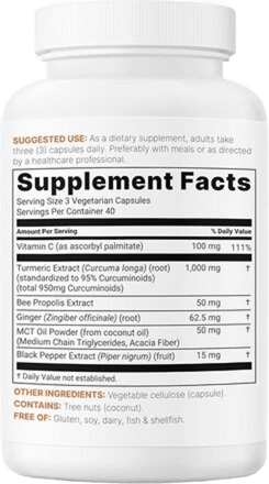 Pure Turmeric Curcumin 95 — Recupera tu vitalidad desde adentro