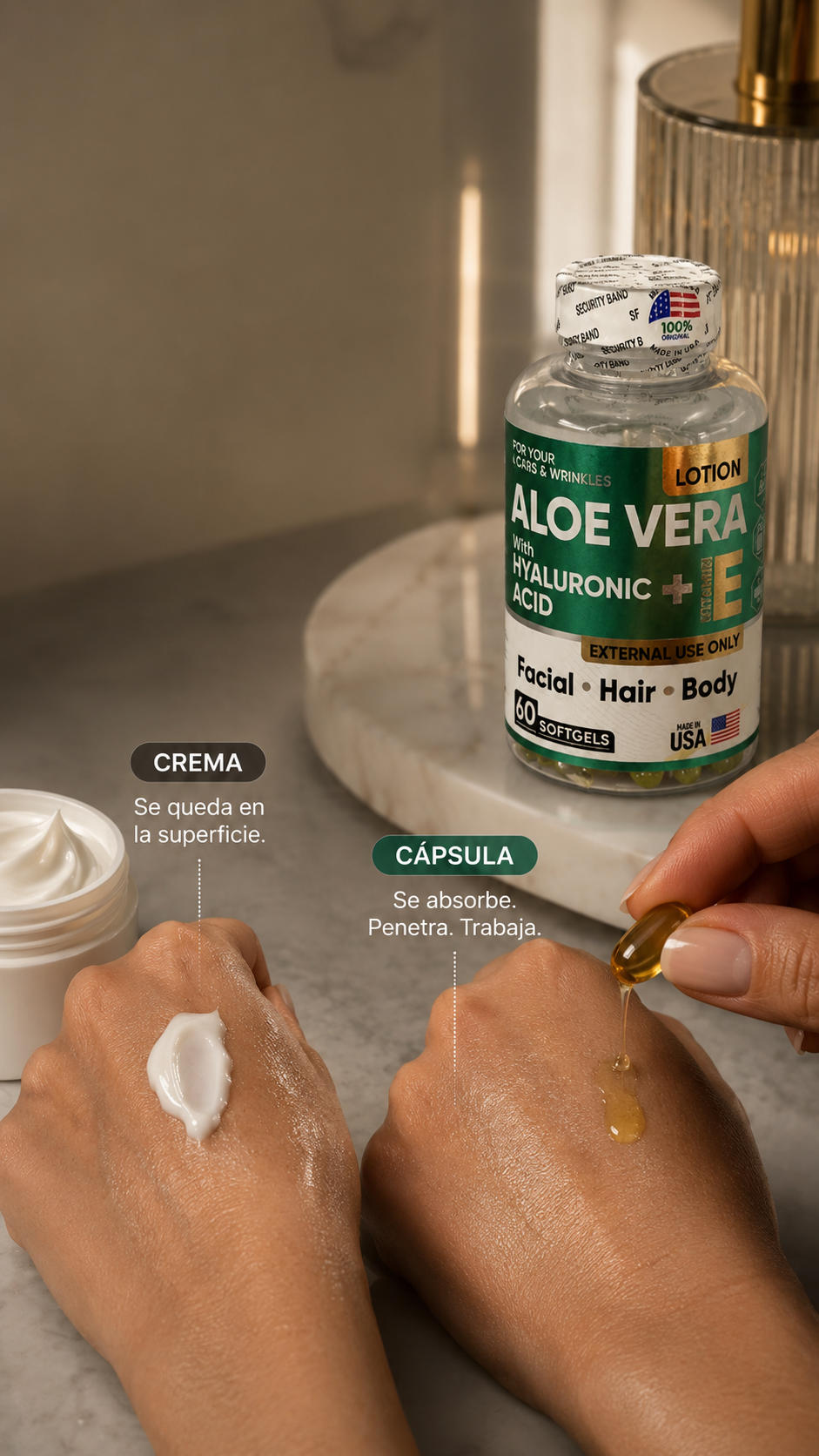 Aloe Vera Acido Hialuronico Facial