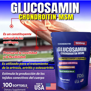 Glucosamina + Condroitina + MSM