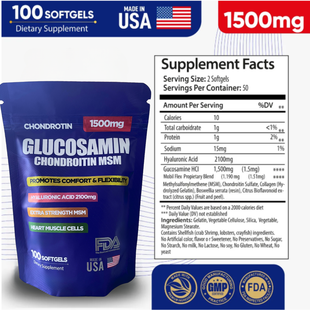 Glucosamina + Condroitina + MSM